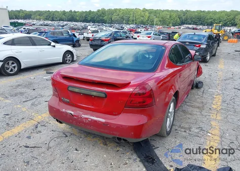 2007 Pontiac Grand Prix Gt from USA, damaged, VIN 2G2WR554471142637